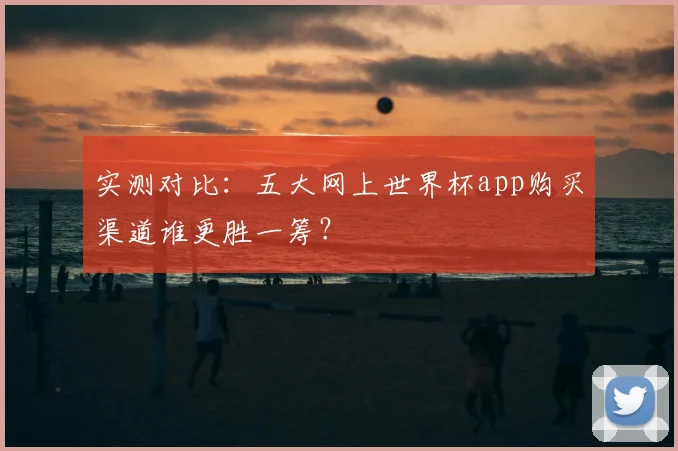 实测对比：五大网上世界杯app购买渠道谁更胜一筹？