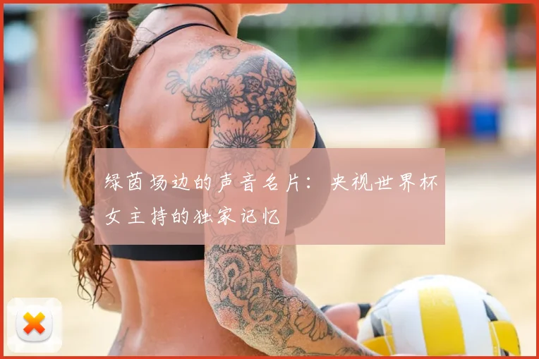 绿茵场边的声音名片：央视世界杯女主持的独家记忆
